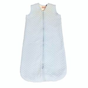 Hanna Andersson Quilted Blanket Size 3-6M Sleep Sack Baby Blue Boys